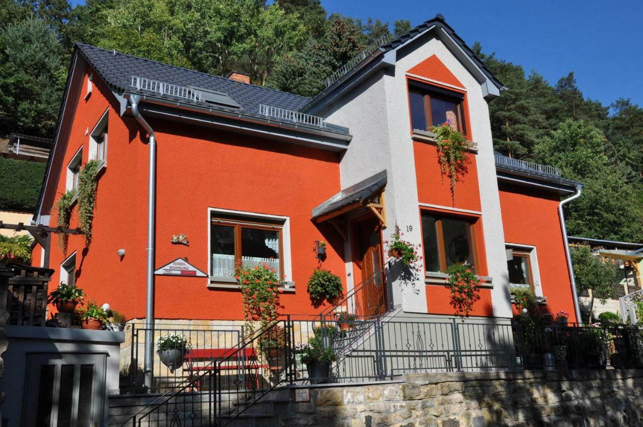 Ferienwohnung Richter Bad Schandau Buitenkant foto